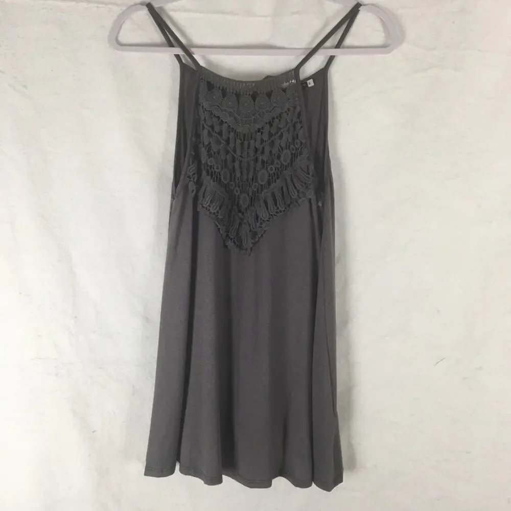 Relax Fit Embroidered Tank Top Sleeveless Size Large - Picture 5 of 8